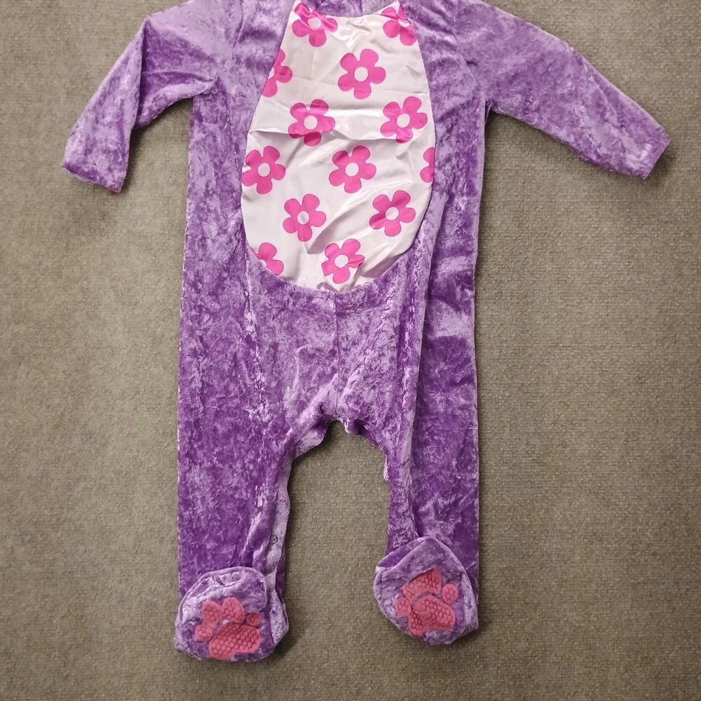 InCharacter Huggable Hippo Kids Costume - Purple and Pink